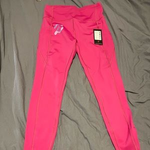 Brand new with tags peloton pink leggings size M